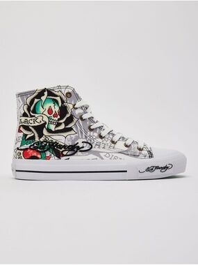 MENS ED HARDY TATTOO HI  men’s size 13